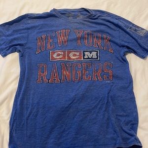 Blue New York Rangers CCM Shirt